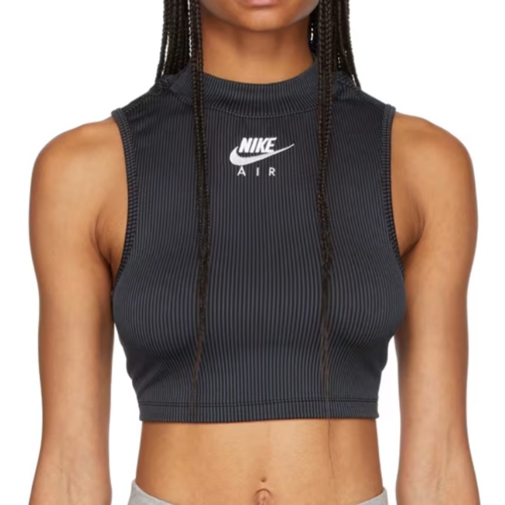 Nike Mock Neck Crop Top